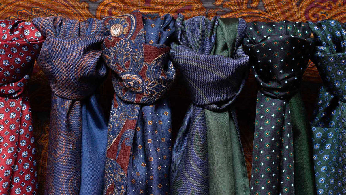 Hand Painted Wool Silk Luxury Women Oblong Scarf
