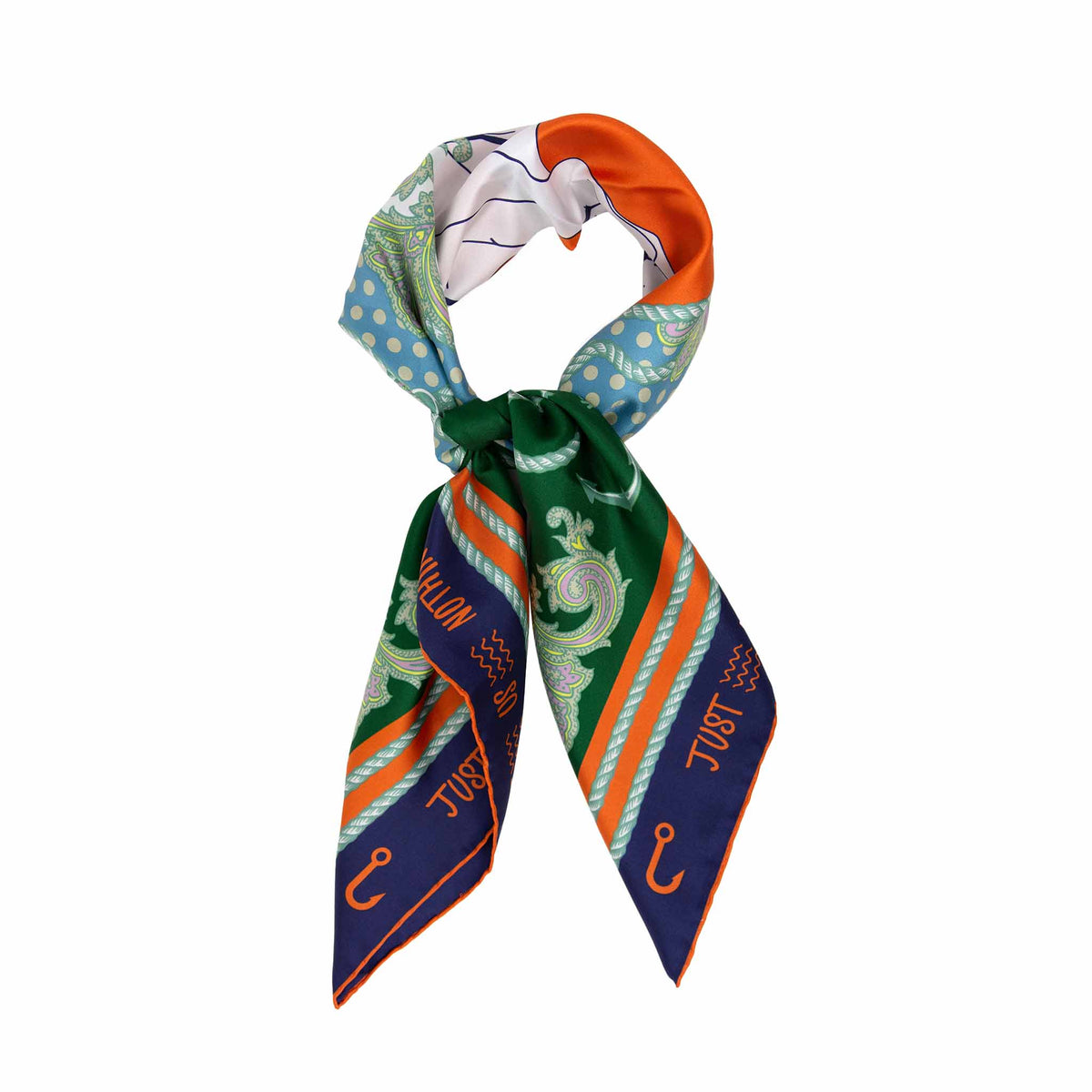 Serà Fine Silk Just Us, Nothing Else Silk Bandana