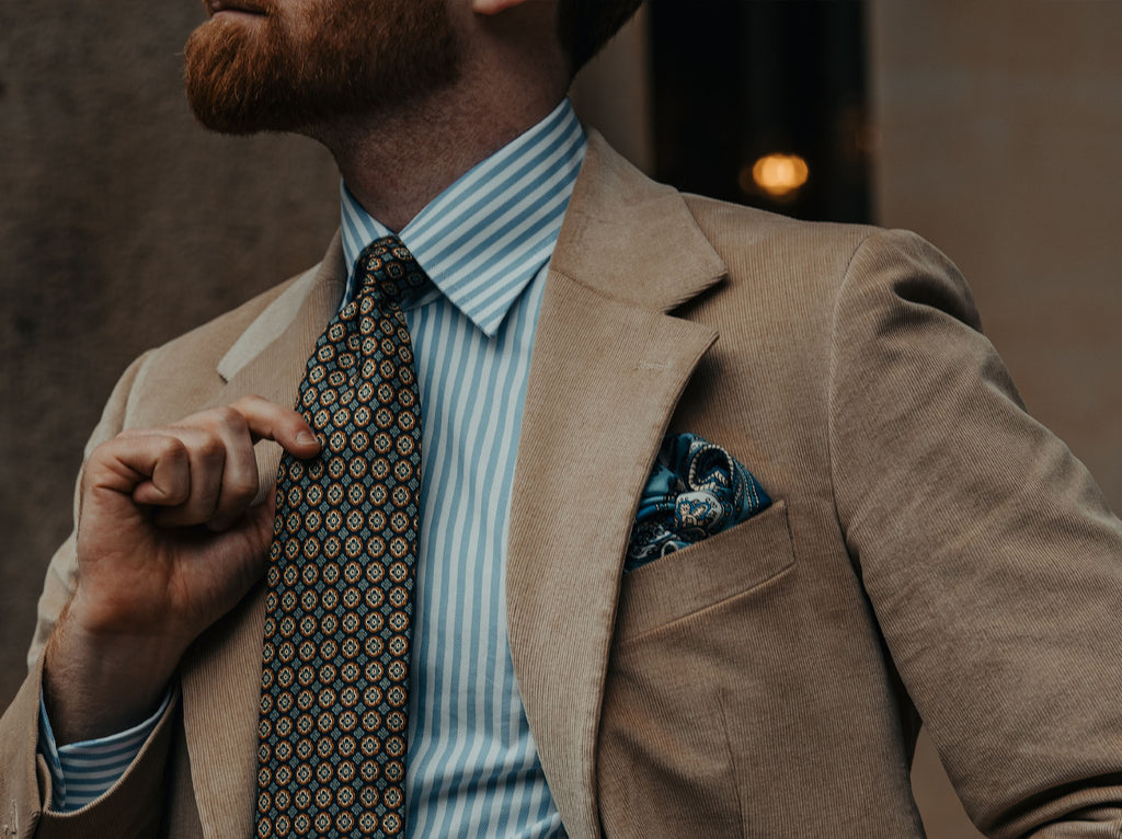 How to Mix and Match Ties and Pocket Squares Blog Serà Fine Silk