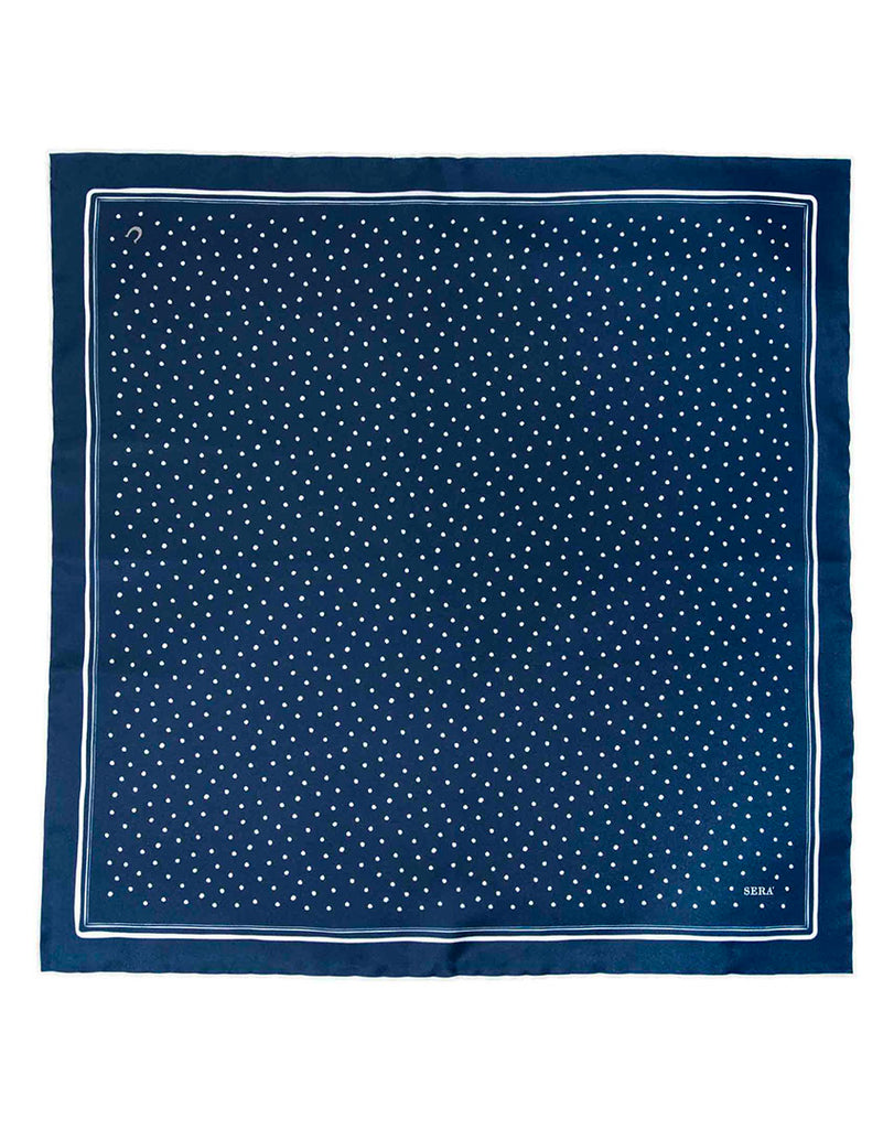 Good Luck Silk Pocket Square Serà Fine Silk