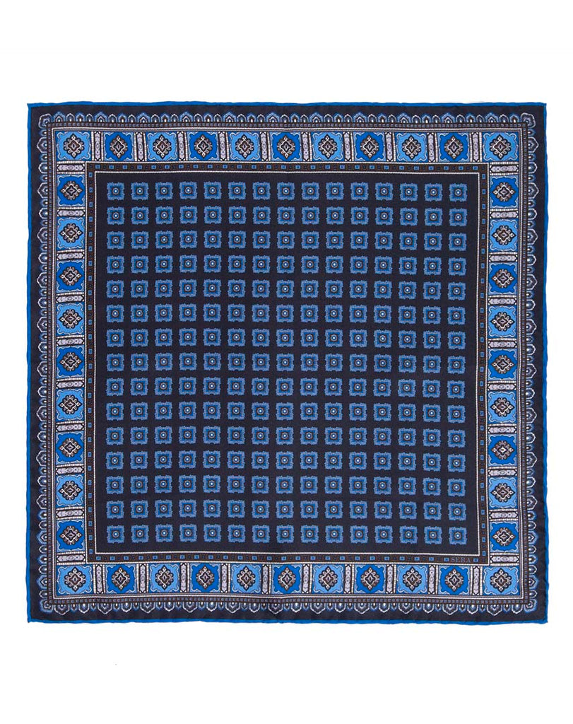 Primitivo Silk Pocket Square Collection Serà Fine Silk