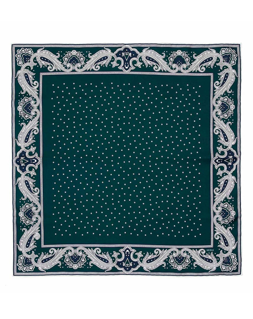 Waves Silk Bandana Collection Serà Fine Silk