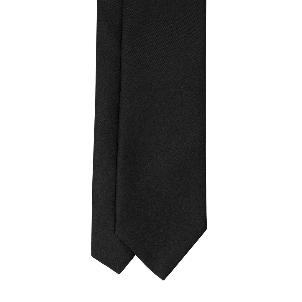 Black Silk Tie Serà Fine Silk