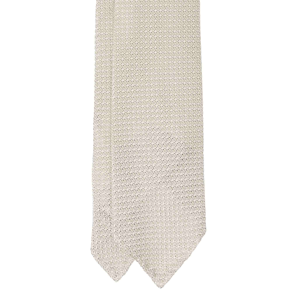 Sand Garza Grossa Grenadine Silk Tie Serà Fine Silk