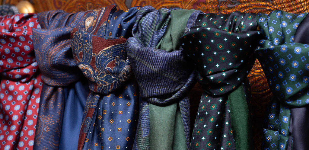 Italian Silk Scarves for Men