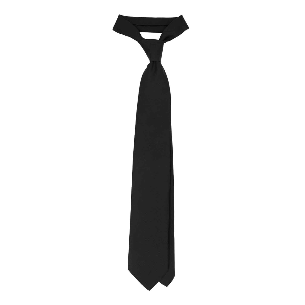 Black Silk Tie Serà Fine Silk